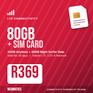 webmatics telkom 80gb sim